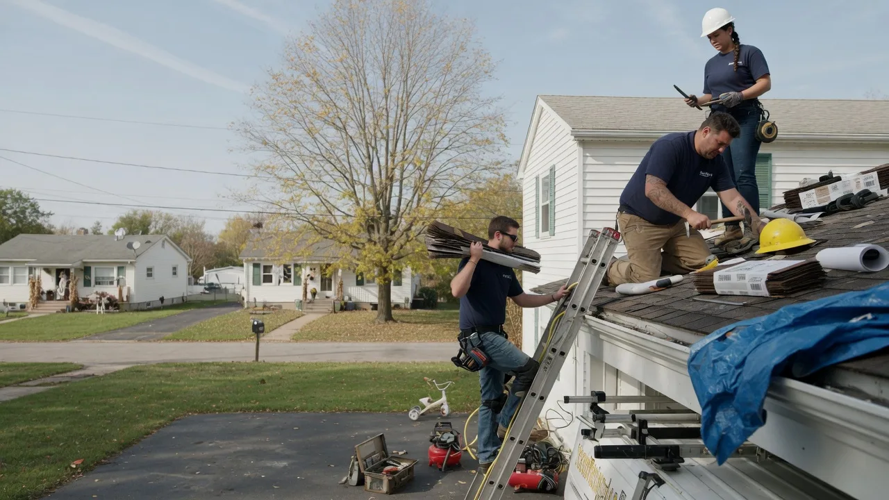 Local Roofing Contractors in Carlinville, IL near me